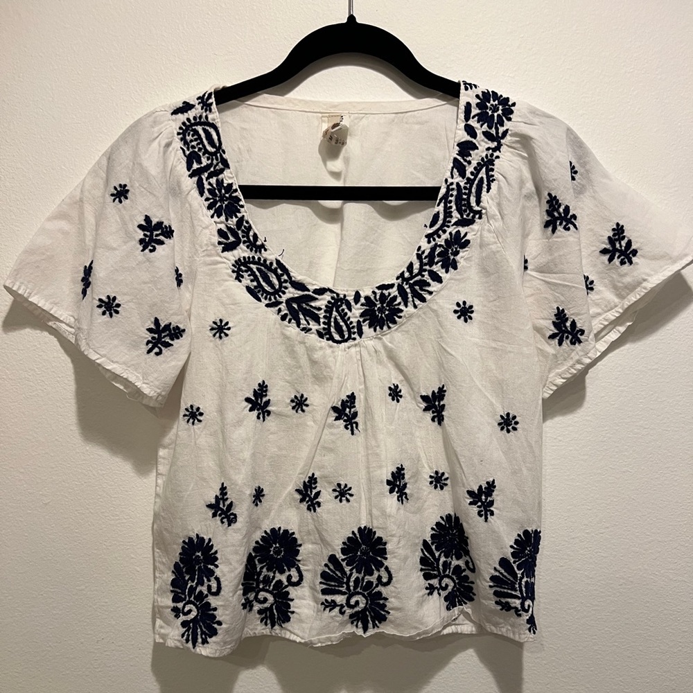 Raga embroidered top